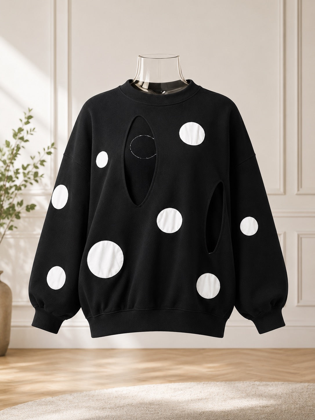 Vanité Couture | Midnight Eclipse Sweater