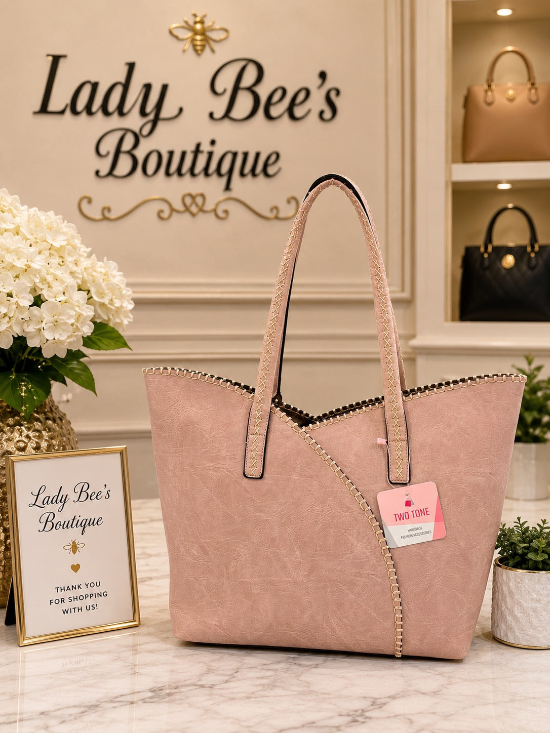 The Blush Elegance Tote