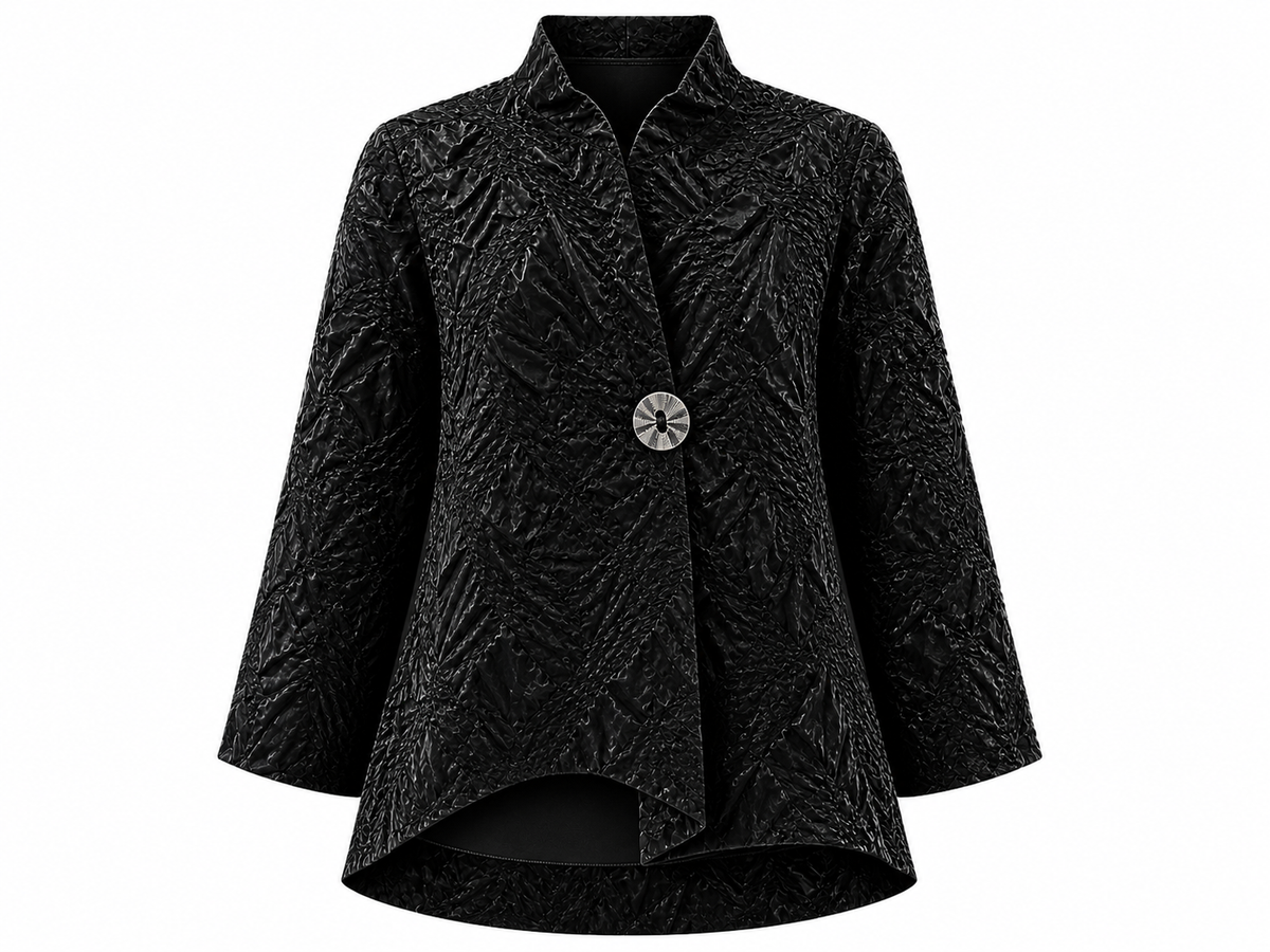 Crinkle Texture Statement Jacket – End of Summer Sale